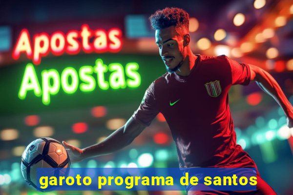 garoto programa de santos